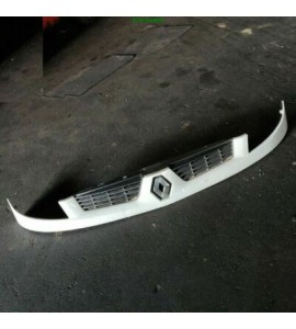 Frontleiste Kühlergril Frontgrill Renault Kangoo Farbcode 0389 Farbe Weiss