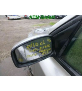 Außenspiegel links elektrisch Fiat Stilo 192 Farbcode 647 Grigio Steel