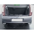 Stoßstange Tata Indica hinten Farbcode TAT733 Farbe Mica Grey Grau