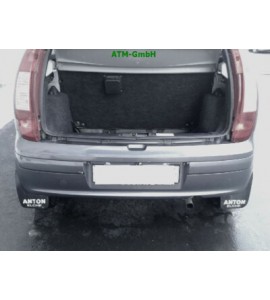 Stoßstange Tata Indica hinten Farbcode TAT733 Farbe Mica Grey Grau