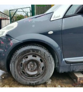 Kotflügel Citroen C3 Pluriel links Farbcode EYPC Gris Fulminato Grau Schwarz