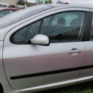 Tür Peugeot 307 5 türig vorne links Farbcode EZR Gris Aluminium Metallic