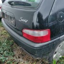 Stoßstange hinten Citroen Saxo Farbcode EXYB Farbe Noir Onyx Schwarz