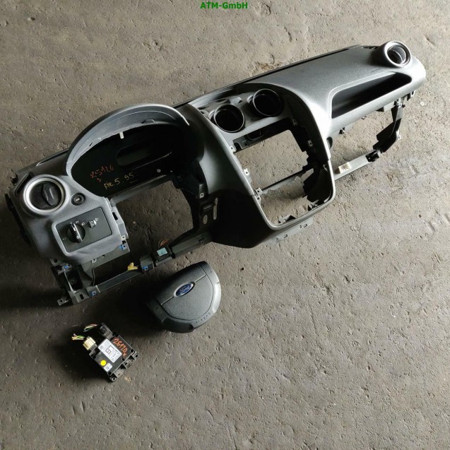 Armaturenbrett Lenkradairbagmodul Airbagsteuergerät Ford Fiesta 5 V