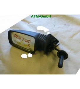 Außenspiegel Seitenspiegel mechanisch links unlackiert Peugeot 205 12003030