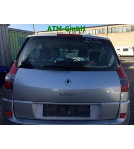 Heckklappe Renault Scenic 2 II Farbcode TED69 Farbe Gris Platine Grau Metallic