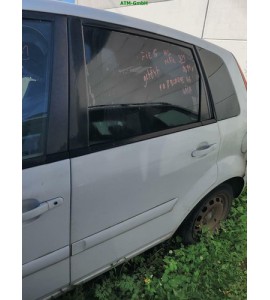 Tür hinten links Ford Fiesta 5 V 5 türig Farbcode H6 Frozen White Weiss