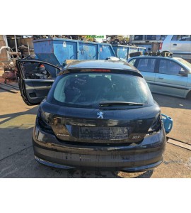 Heckklappe Peugeot 207 3 türig Farbcode EXLD Noir Obsidien Pearl Schwarz