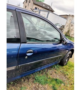 Tür rechts Peugeot 206 3 türig Farbe Blau Beifahrertür