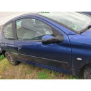 Tür rechts Peugeot 206 3 türig Farbe Blau Beifahrertür