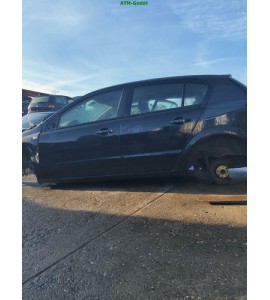 Tür Opel Astra H 5 türig Farbcode Z20R Farbe Saphirschwarz Schwarz hinten links
