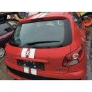 Heckklappe Peugeot 206+ 5 türig Farbcode KKN Farbe Rouge Aden Rot