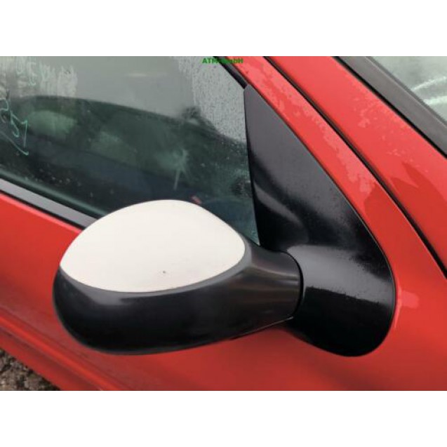 Außenspiegel Seitenspiegel Peugeot 206+ elektrisch rechts Farbe Weiss