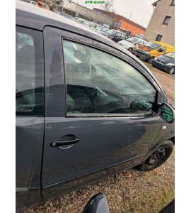Tür rechts VW Fox Farbcode LI7F Farbe Uranograu Grau Grey Beifahrerseite