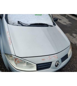 Motorhaube Renault Megane 2 II Farbcode MV632 Farbe Gris Boreal Polar Grau