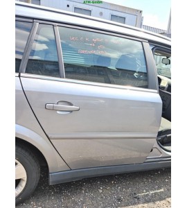 Tür hinten rechts Opel Vectra C Farbcode Z163 Farbe Lichtsilber Silber Metallic