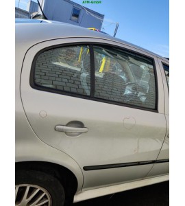 Tür hinten rechts Skoda Octavia Farbcode 9102 Diamond Silber Metallic Brillant