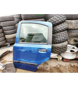 Tür hinten links Fiat Panda Farbcode 599/A Farbe Blu Magnetico Mic