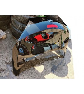 Heckklappe Opel Tigra B Farbcode Z20R Farbe Saphirschwarz Schwarz