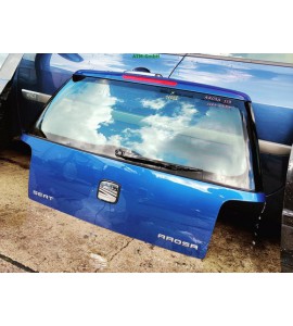 Heckklappe Seat Arosa Farbcode LS5N Farbe Aquablau Blau Metallic