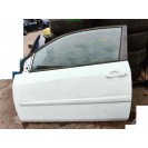 Tür links Ford Fiesta 5 V 3 türig Farbcode H6 Farbe Frozen White Weiss