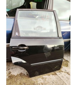 Tür Ford Fiesta 5 V 5 türig hinten rechts Farbcode D2 Metallic Panther Black