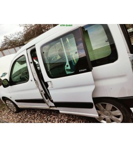 Tür hinten links Schiebetür Citroen Berlingo Farbcode EWPA Blanc Banquise Weiss