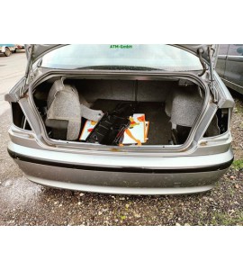 Stoßstange hinten BMW 3 3er E46 Limousine Farbcode A08 Silbergrau Metallic