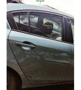 Tür hinten rechts Mazda 3 5 türig Farbcode 38L Farbe Gunmetal Blue Blau