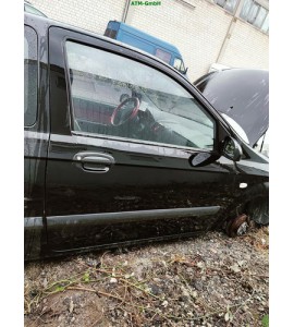 Tür rechts Hyundai Getz Farbcode EB Farbe Ebony Black Schwarz