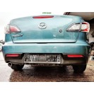 Stoßstange hinten Mazda 3 5 türig Farbcode 38L Farbe Gunmetal Blue Blau