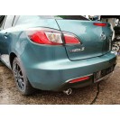 Stoßstange hinten Mazda 3 5 türig Farbcode 38L Farbe Gunmetal Blue Blau