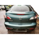 Stoßstange hinten Mazda 3 5 türig Farbcode 38L Farbe Gunmetal Blue Blau