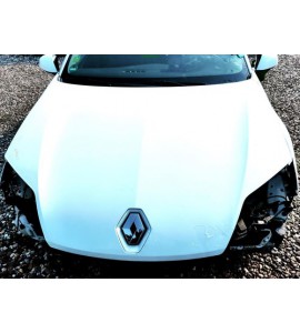 Motorhaube Renault Laguna 3 III Farbcode DV369 Blanc Glacier Arktisweiss Weiss