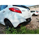 Stoßstange hinten Mazda 2 II 5 türig Farbe Crystall White Kristall Weiss Pearl