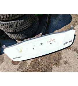 Heckklappe Unterteil Peugeot 207 CC Farbcode EWPB Farbe Weiß Eis