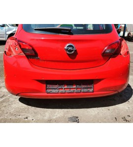 Stoßstange hinten Opel Corsa E Farbcode Z547 Farbe Magmarot Rot