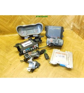 Tacho Steuergerät Sicherungskasten Zündschloss Schlüssel Opel Karl 12672608