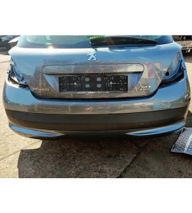 Stoßstange hinten Peugeot 207 5 türig Farbcode EZWD Gris Fer Metallic Eisengrau