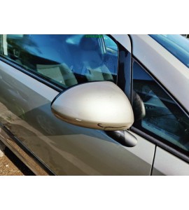Seitenspiegel rechts Opel Corsa D Farbcode Z40M Gelb Champagnersilber Metallic