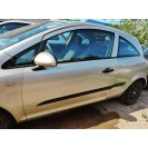 Tür links Opel Corsa D 3 türig Farbcode Z40M Gelb Champagnersilber Metallic