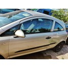 Tür links Opel Corsa D 3 türig Farbcode Z40M Gelb Champagnersilber Metallic