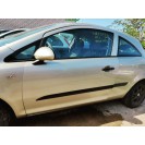 Tür links Opel Corsa D 3 türig Farbcode Z40M Gelb Champagnersilber Metallic