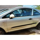 Tür links Opel Corsa D 3 türig Farbcode Z40M Gelb Champagnersilber Metallic