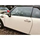 Tür links Mini One Cabriolet R52 M1 Farbcode 850 Pepper White Pfeffer