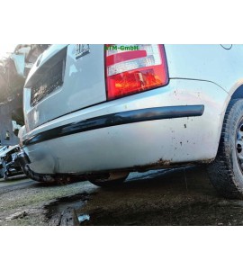 Stoßstange hinten Skoda Fabia Kombi Farbcode 9102 Farbe Diamant Silber Metallic
