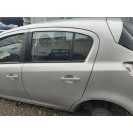 Tür hinten links Opel Corsa D 5 türig Farbcode Z157 Starsilber Silber