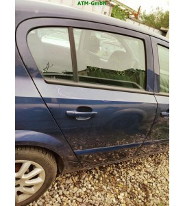 Tür hinten rechts Opel Astra H 5 türig Farbcode Y20Z 4DU Royalblau Atlantikblau