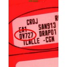 Tür links Renault Clio 3 III 3 türig Farbcode DV727 Farbe Rot Rouge VIF