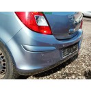 Stoßstange hinten Opel Corsa D 5 türig Farbcode Z163 Grau Lichtsilber Metallic